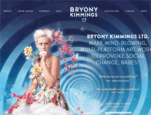 Tablet Screenshot of bryonykimmings.com